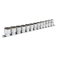Socket Set13 Piece 1/2" Square Drive 12PT WallDrive Imperial