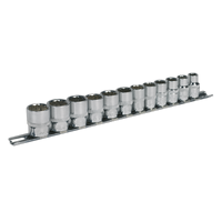 Socket Set12 Piece 3/8" Square Drive 12PT WallDrive Metric