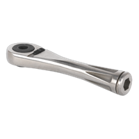 Bit Driver Ratchet Micro 1/4" Hex Stainless Steel