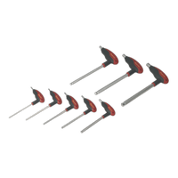 Ball-end Hex Key Set8 Piece T-Handle Metric