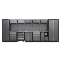 Modular Storage System Combo - Stainless Steel Worktop