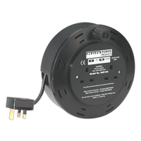 Cassette Type Cable Reel 10M 4 x 230V 1.00MM Thermal Trip