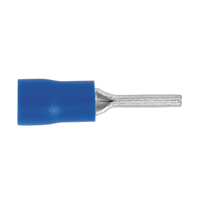 Easy-entry Pin Terminal 12 x 1.9mm Blue, Pack of 100
