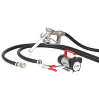 Mobile Dispensing Tank 55L with Diesel Pump - Grey
