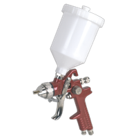 HVLP Gravity Feed Spray Gun 1.3mm Set-up