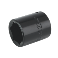 Impact Socket 22mm 1/2" Square Drive
