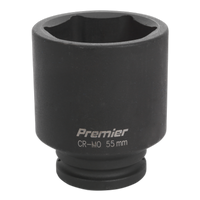 Impact Socket 55mm Deep 3/4" Square Drive