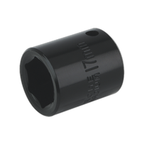Impact Socket 17mm 3/8" Square Drive