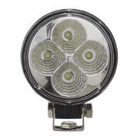 Round Work Light with Mounting Bracket 12W LED