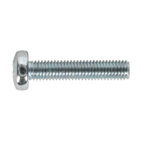 Machine Screw M5 X 25MM Pan Head Pozi Zinc DIN 7985Z Pack of 50