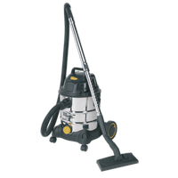 Vacuum Cleaner Industrial Wet & Dry 20L 1250W/110V Stainless Drum