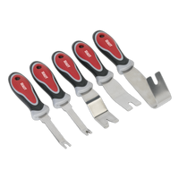 Door Panel & Trim Clip Removal Tool Set 5 Piece