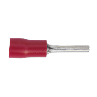 Easy-entry Pin Terminal 12 x 1.9mm Red, Pack of 100