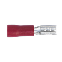 Push-on Terminal 2.8mm Female Red, Pack of 100