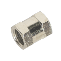 Double Female Union 1/4" BSP to 1/4" BSP