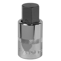 Hex Socket Bit 17mm 1/2" Square Drive
