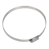 Hose Clip Stainless Steel 130-150MM Pack of 5