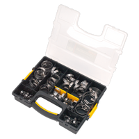 Hose Clip Assortment 90PC Stainless Steel 10-57MM