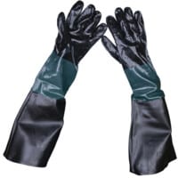 Shot Blasting Gauntlets 585mm Cuffed Pair