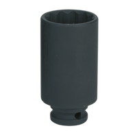Impact Socket 33mm Bi-hex Deep 1/2" Square Drive