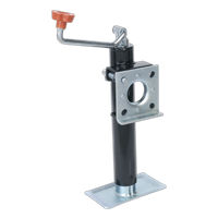 Trailer Jack with Weld-on Swivel Mount 250mm Travel - 900kg Capacity