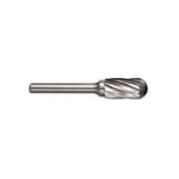 3/8"X19X6MM Shape C - Ball Nosed Cylinder Bur (Aluminium Cut)