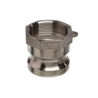 Part A 2" Male Adapter with Female BSP Thread 316 S/S