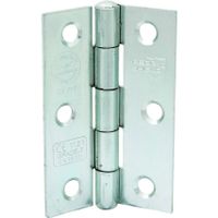 75MM 3" NO.5000 Perry Shield Grade CE7 Certifire Fire Door Butt Hinge with Spun Pin - FD60 (No Screws)