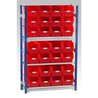 Standard Initial Bay with 28 x TC5 Red Bins