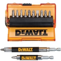 DT70512T-QZ 14 Piece Impact Torsion Screw-driving Set with 2 Magnetic Drive Guides - DEW2806563B