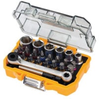 DT71516-QZ 24 Piece Socket and Screwdriver Bit Set