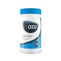 Azo Wipe 70% IPA Disinfectant Wipes 20 x 20cm,  200 Wipes/Pack EACH