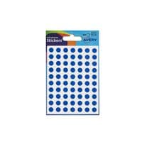Avery Coloured Label Round 8mm Diameter Blue (Pack 10 x 560 Labels) 32-304