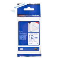 Brother Blue On White Label Tape 12mm x 3m - TZEFA3