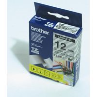 TZES131 Black on Clear Strong Label Tape 12MMX8M