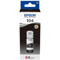 Epson 104 Black Ink Bottle 70ml 4.5k pages - C13T00P140