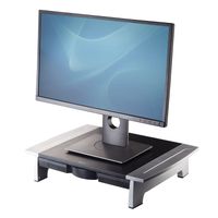 Fellowes Office Suites Standard Monitor Riser Black/Silver 8031101