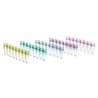 Sapphire PCR 8-tube Strips 0.2 mL Polypropylene  Assorted Colours Without Cap PK125