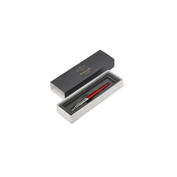 Parker Jotter Ballpoint Pen Kensington Red/Chrome Blue Ink Gift Box