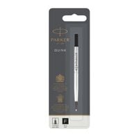 Parker Quink Rollerball Refill for Rollerball Pens Fine Black (Single Refill)