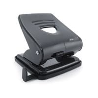 Rapesco 827 2-Hole Metal Punch 30 Sheet Black