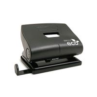 Rapesco Eco 2 Hole Punch Plastic 22 Sheet Black