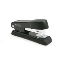 Rapesco Minno Half Strip Stapler Metal 20 Sheet Black