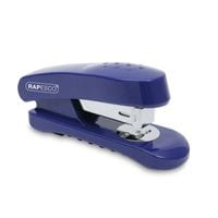 Rapesco Snapper Half Strip Stapler Plastic 20 Sheet Blue