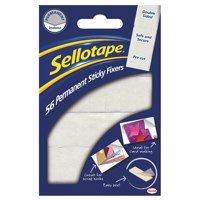 Sticky Fixers Double Sided Foam Pads 12 x 25mm 1445423 Pack of 56 Pads