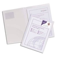 Snopake TwinFile Polypropylene A4 300 Micron Clear (Pack 5)