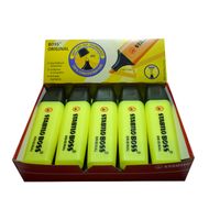 STABILO BOSS ORIGINAL Highlighter Pen Chisel Tip 2-5mm Line Yellow (Pack 10)