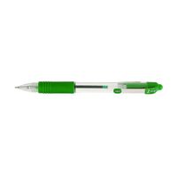 Zebra Z-Grip Retractable Ballpoint 1.0mm Tip Green (Pack 12)