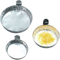 Aluminum Weighing Dishes Large PK100