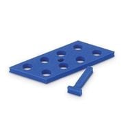Floating Rack Foam For 8x15mL Tubes Blue PK5